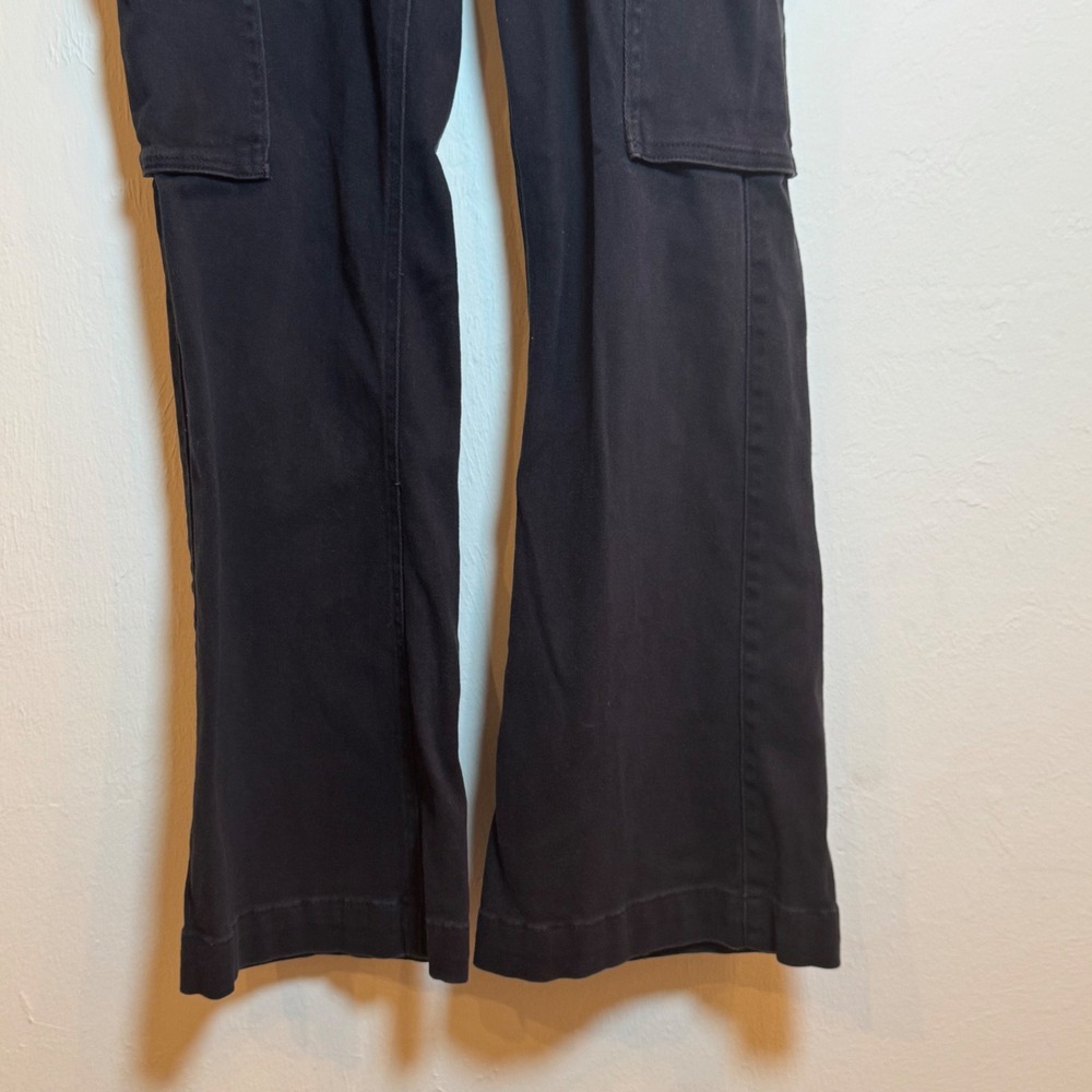 Aeropostale Y2K Cargo Flare Pants Black Size‎ 4 Regular Women's Jeans - Picture 3 of 7